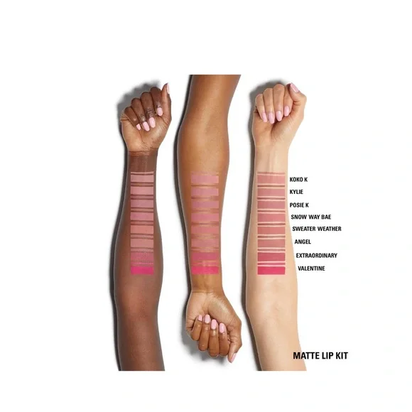 Kylie Cosmetics Lip Kit – Shade 300 Koko K | Matte Liquid Lipstick & Lip Liner - Picture 3 of 8